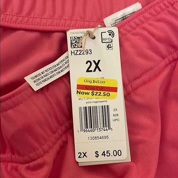 Adidas Pink Plus Track Pants - Picture 5 of 5